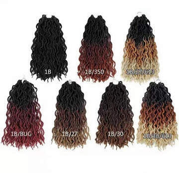 Baraka Lady Braid Faux Locks Crochet Hair 18" (Pack of 6)